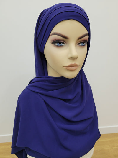 Tied hijab