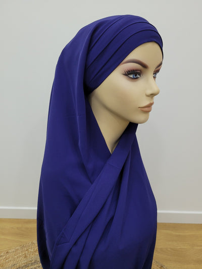 Tied hijab