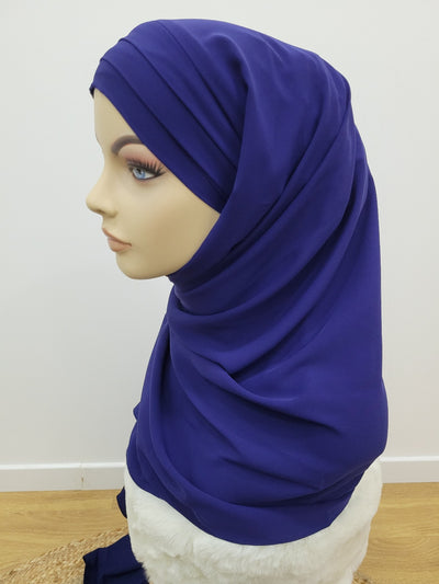 Tied hijab