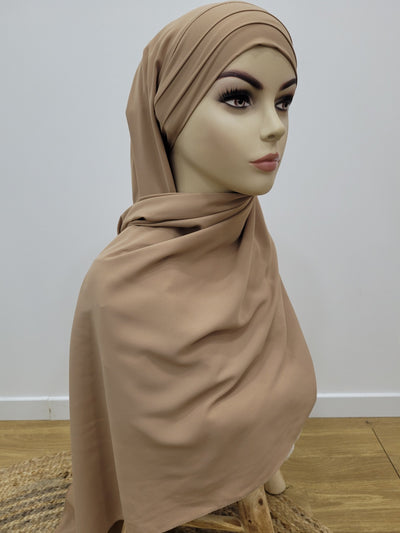 Tied hijab