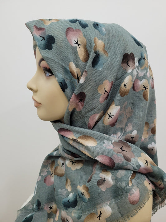 printed hijab