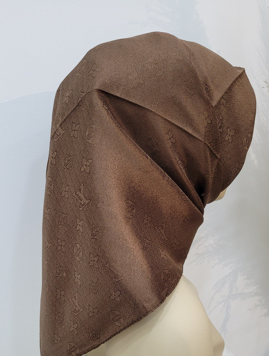 LV square scarf