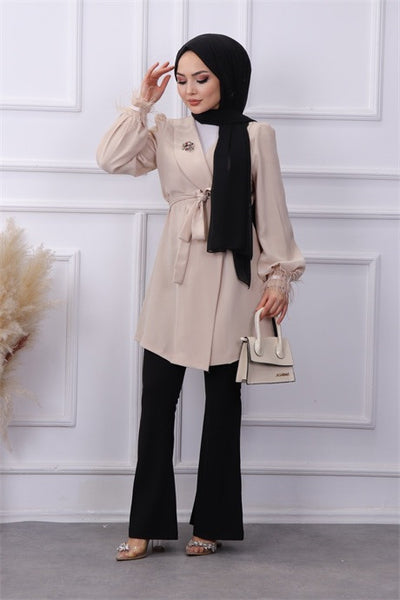 Feather Blazer