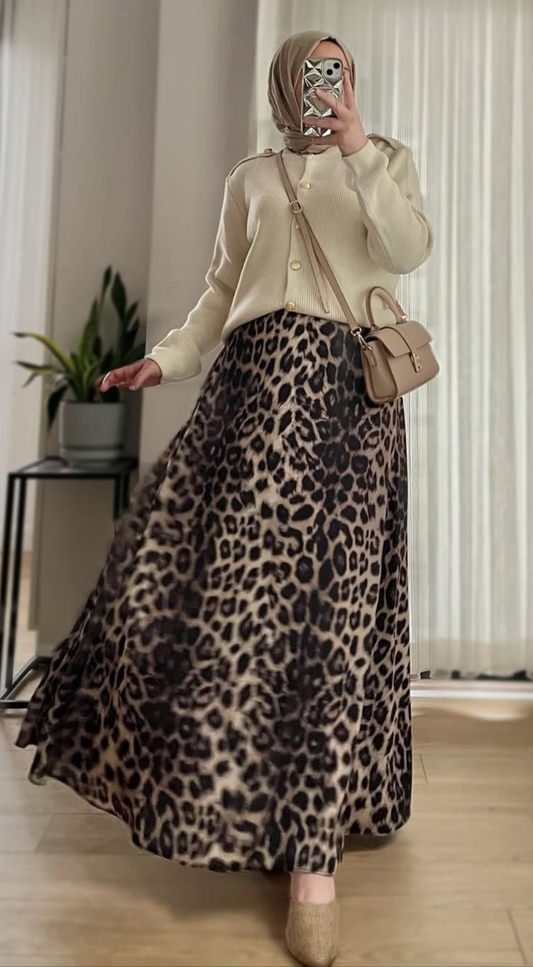 Jupe Léopard