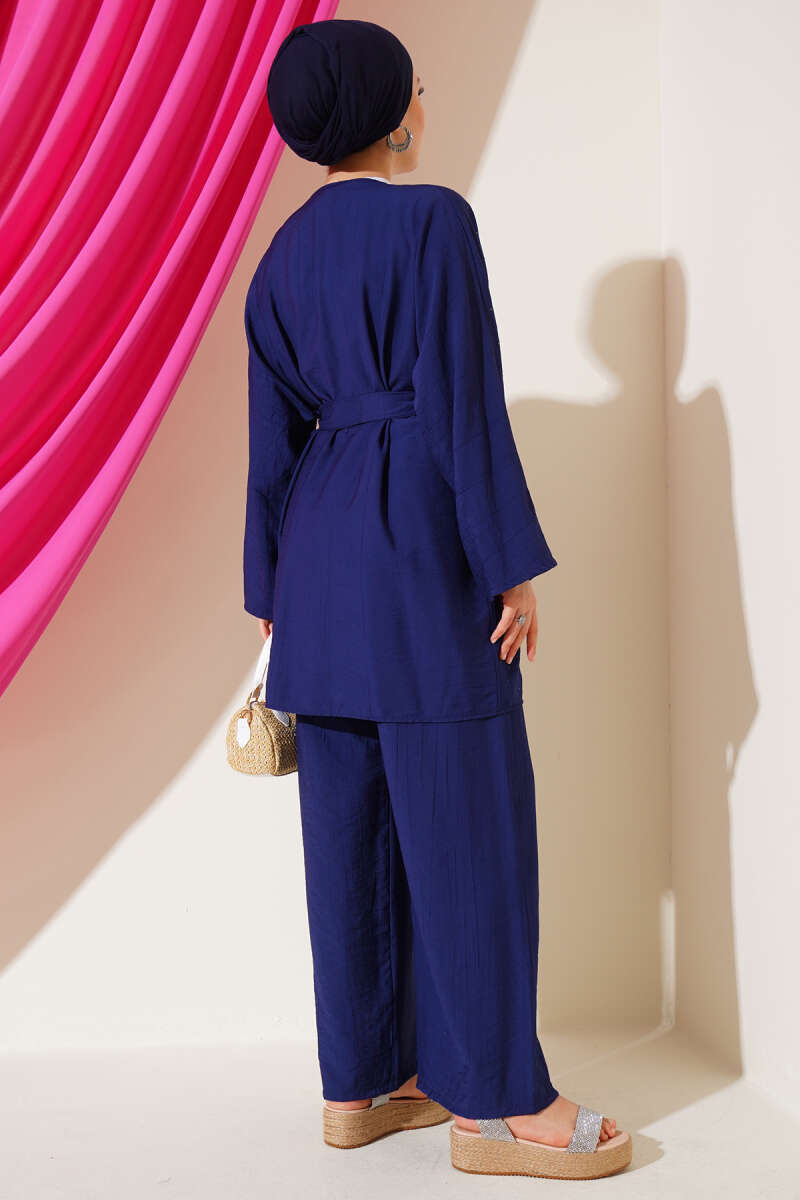 Taşlı kimono takım 