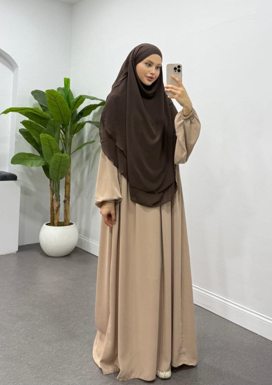 Khimar drapée