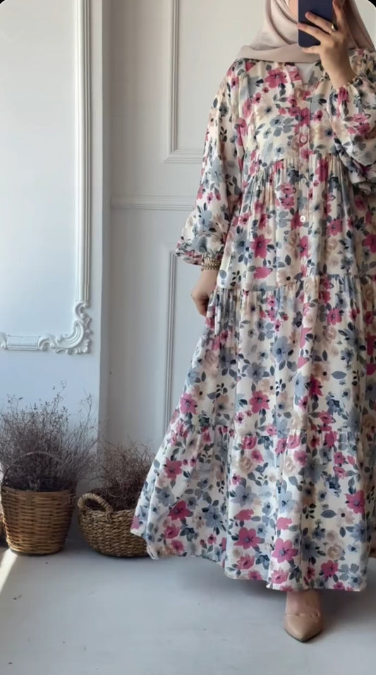 Robe fleurie