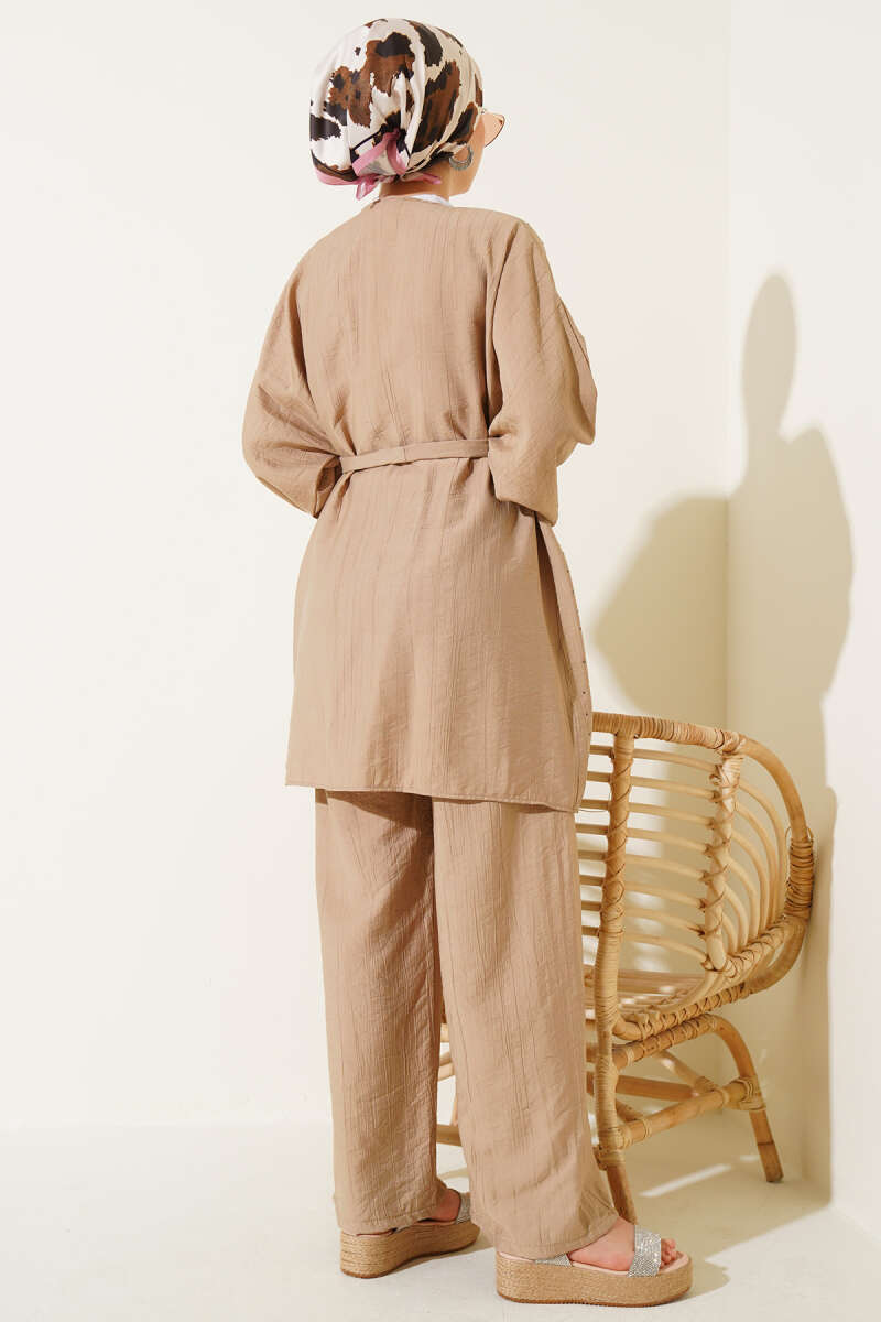 Taşlı kimono takım 