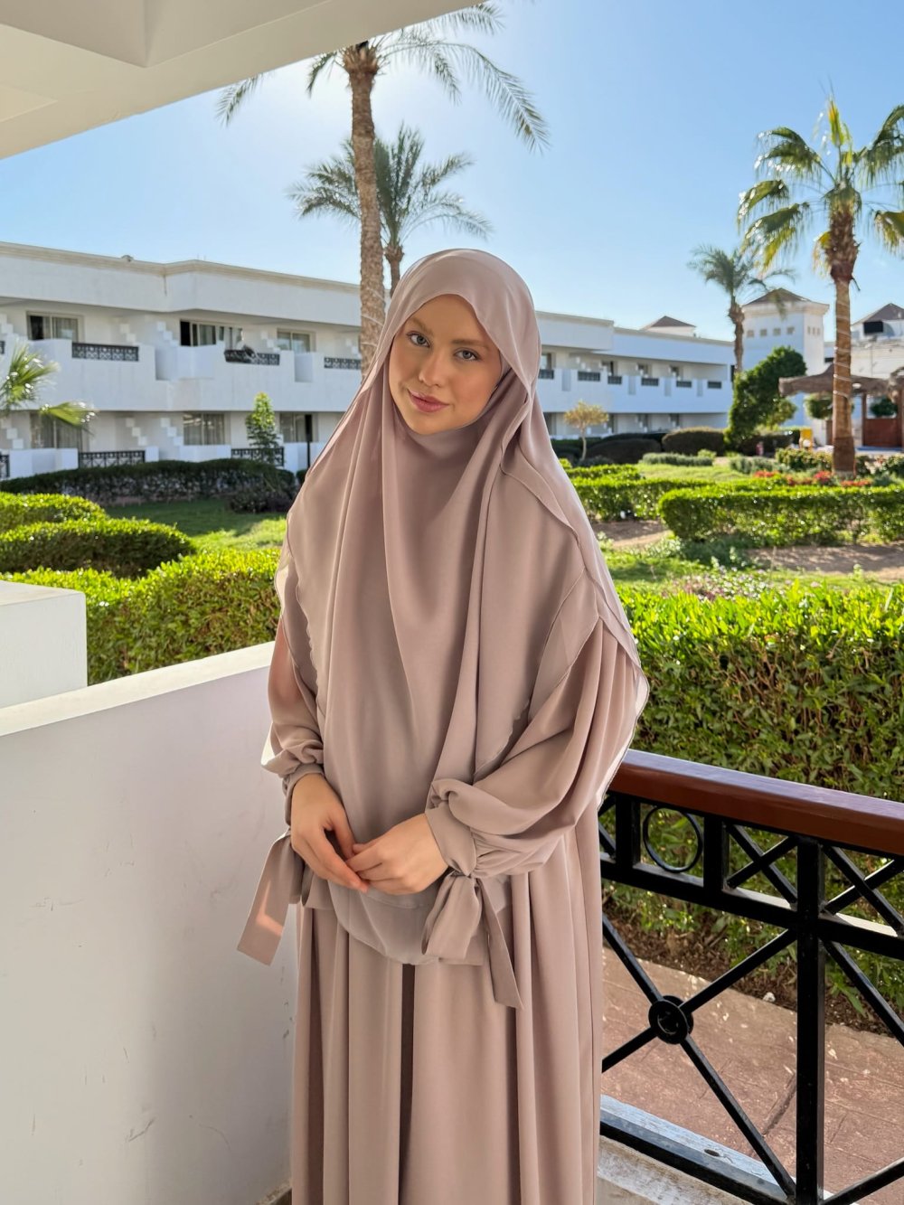 Khimar drapée