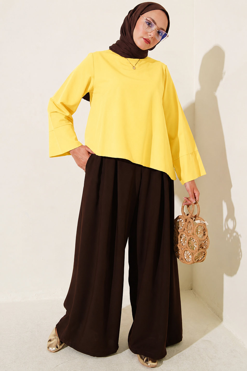 Blouse asymétrique
