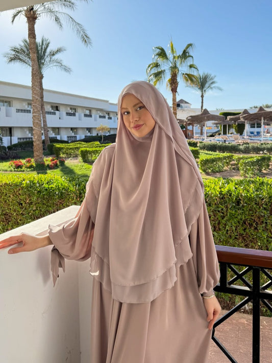 Khimar drapée
