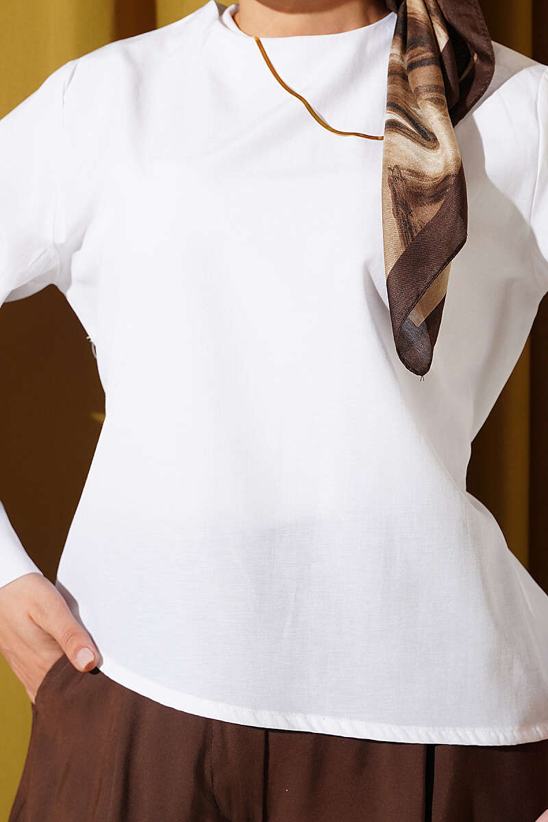 Blouse asymétrique