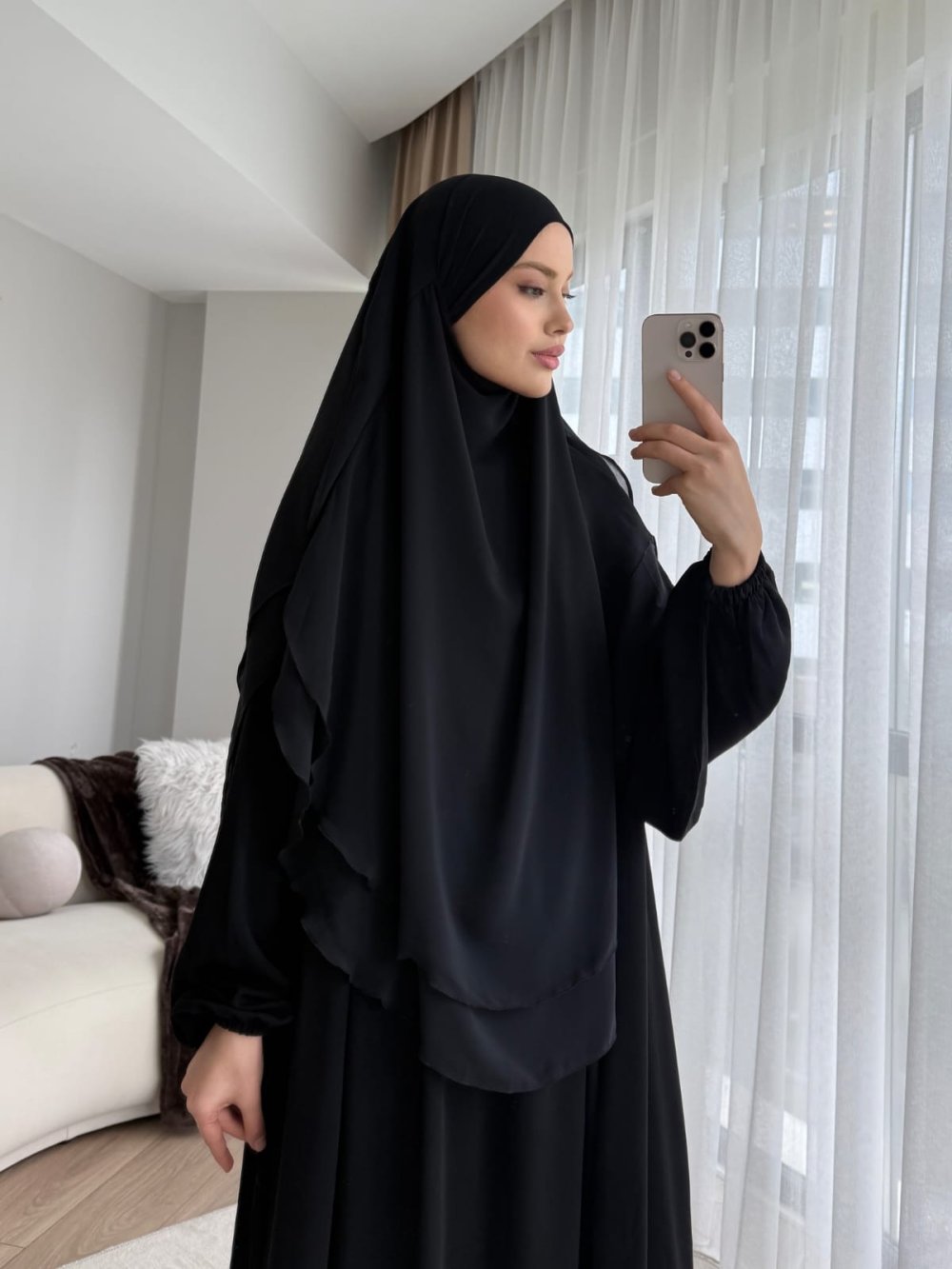 Khimar drapée