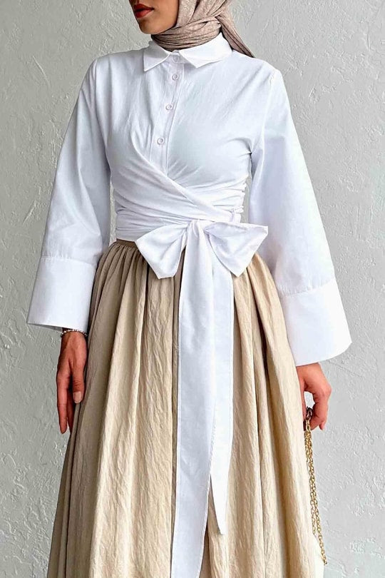 Chemise cache cœur