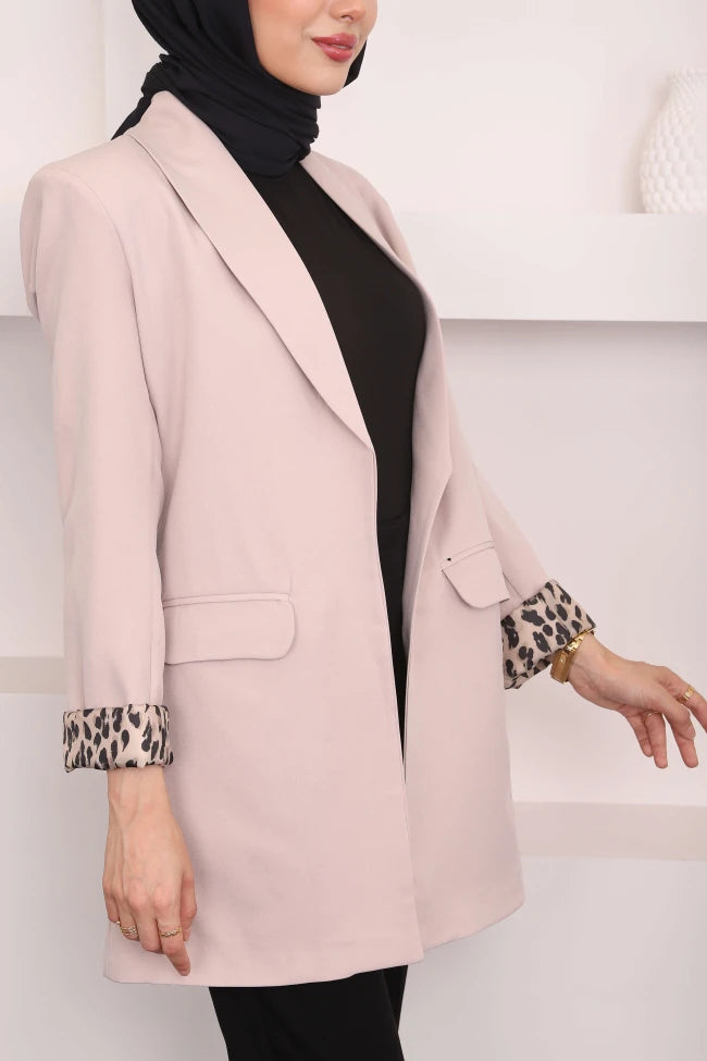 Leopar ceket