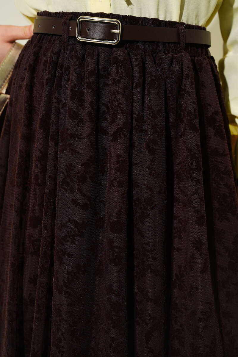 Jupe tulle fleurie