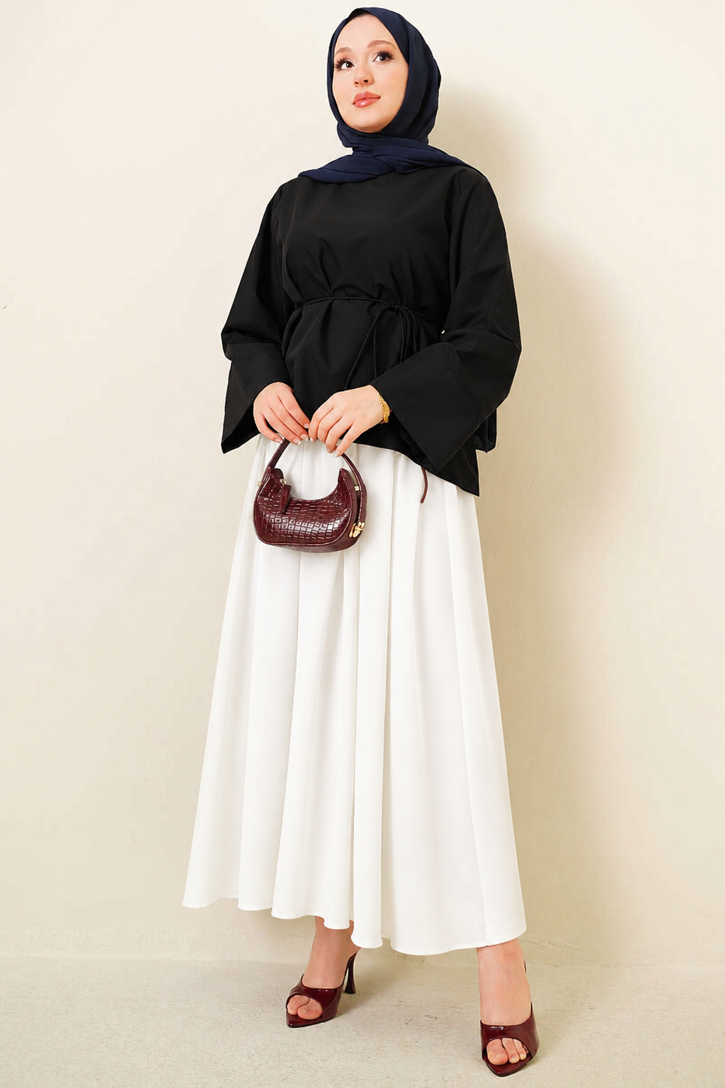 Blouse asymétrique